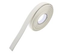 jojofuny Plinthe Murale Adhésive en Vinyle Blanc pour Salon et Cadres | Caoutchouc PVC Souple, Résistance à L'humidité, Bordures de Miroir et Portes, Effet Lambris