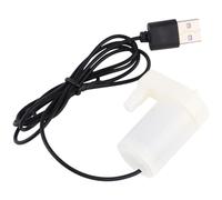 jojofuny Pompe à Eau Submersible Débit 3l/min Silencieuse 2pcs USB 5v Câble D'alimentation 1m, Matériau Pvc Facile à Séparer pour Aquarium et Étangs