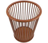 jojofuny Poubelle en Bambou Créative pour Maison, Bureau, Salon, Solide | Matériau , Style Moderne Artistique, Usage Décoratif Intérieur, Construction Robuste, Design Unique