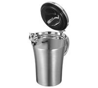 jojofuny Saucière Thermique en Acier Inoxydable à Double Paroi 750ml Couvercle pour Sauces et Jus, Versement Fluide et Prévention Gaspillage, pour Usage Familial