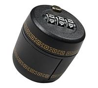 jojofuny Serrure pour Bouteille de Vin Code Numérique, Verrouillage Sécurisé en Abs et Alliage de Zinc, Protection Anti-garçon et Filles pour Bouteilles Noires