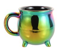 jojofuny Tasse en Céramique Magique Style Chaudron pour Halloween Capacité 450ml Élégante et Délicate Maison Bureau