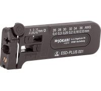 JOK 40 027 - Pince à dénuder, ESD-Plus 001, 102 mm, 0,12 à 0,40 mm