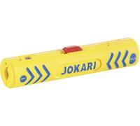 Jokari Pince à dénuder Secura No.1 – 4,8–7,5 mm pour câbles coaxiaux RG58/RG59 – Jaune