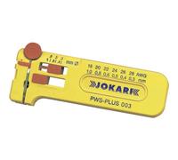 Jokari Dénudeur de câble microprécision PWS-PLUS 003 Ø 0,25–0,80 mm Jaune