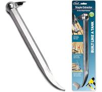 Jokari Extracteur d'agrafes pour pistolet à air industriel indispensable pour les charpentiers, les tapissiers ou les installateurs de moquette pour retirer facilement les agrafes ou les marteler au ras de la surface (1)