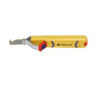 JOKARI Jokari Couteauà dégainer avec lame crochue«Secura», TiN, Pour⌀ câble: 8-28 mm Quantité:1