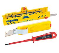 Jokari Kit de dénudage Jokari n° 28 H standard + dénudeur Jokari Secura Super No.15 + testeur de tension HKR