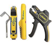 Jokari Set d'installation domestique Premium 3 pièces avec pince à dénuder SECURA 2K