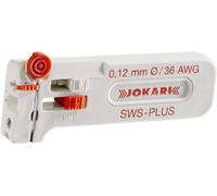 Jokari T40015 SWS-Plus 012 Dénudeur de fil adapté pour conducteurs avec isolant PVC 0.12 mm (max)