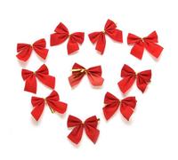 Joli Noeud Décoratif Pour Nouvel An, 12 Pièces, Ornement Pour Sapin De Noël, Fête, Festival, Maison, Boules