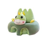 Joli siège d'apprentissage pour bébé, canapé pour bébé avec poignées, fond antidérapant, trous pour les jambes, peluche super douce, pour bébé assis et confortable, cadeau dinosaure B
