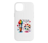 Jolie Palette de pinceaux You're My Color World Coque pour iPhone 14 Plus