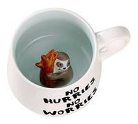 Jolie tasse à café, thé au lait kawaii paresseux en céramique, cadeau pour chocolat chaud, boisson, mariage, anniversaire, fête des pères, fête des mères pour filles, femmes, garçons G