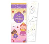 Jolies princesses - Mes petites cartes à colorier 35 illustrations à personnaliser - Collectif - Mila Boutan Eds - broché - Document jeunesse