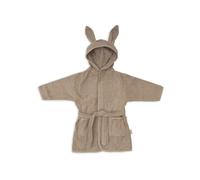 Jollein Peignoir de Bain Enfant - 1-2 Ans - 100% Coton - Milky Coffee
