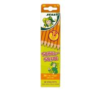 JOLLY Crayon d'école 3H, paquet de réserve, 12 pièces