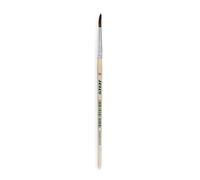 JOLLY Lot de 12 pinceaux à Cheveux n° 10 - Idéal pour l'aquarelle, la Cire, Les Effets Aquarelle - Durable - Aspect Bois - pour l'école, Les Cours d'art, Les projets de Peinture
