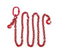 Joma-Tech Chaîne forestière ronde, avec raccourcissement et crochet à boucle, chaîne arrière - 2 m x 8 mm