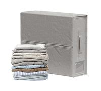 Jomewory Rangement Pliable pour Housse Couette, Rangement sous Le Lit et Organisateur Draps pour Placard, Armoire À Linge Peu Encombrante, Tissu Oxford 600D, 38 x 10 x 30 cm