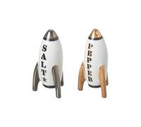 Jonathan Adler - Ensemble salière et poivrière Blanc