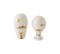 Jonathan Adler - Ensemble salière et poivrière Blanc