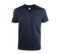 JONATHAN UNIFORM Blouse Medicale Aide Soignante Homme Élastique V Col, Blouse de Travail Poche pour Medecin Dentiste Infirmiere