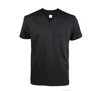 JONATHAN UNIFORM Blouse Medicale Aide Soignante Homme Élastique V Col, Blouse de Travail Poche pour Medecin Dentiste Infirmiere