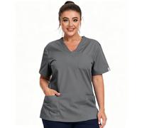 JONATHAN UNIFORM Blouse Medicale Femme 3 Poches Col V, Tenue Aide Soignante | Vêtements Médicals Tenue Infirmiere Professionnelle, Blouse Hopital pour Medecin, Dentiste, Chirurgien, Vétérinaire