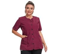 JONATHAN UNIFORM Blouse Medicale Femme Conception Spéciale sur Les Epaules Convient pour Le Nettoyage des Infirmières Médicales