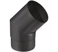 Joncoux Coude émaillé de 45° d'angle - pour raccordement - diamètre 125 mm - longueur 13 cm - épaisseur 0,7 mm G
