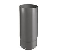 Joncoux Elément droit - largeur 250 mm - Email 0.7mm - Noir mat - Ø125