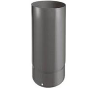Joncoux Elément droit - largeur 250 mm - Email 0.7mm - Noir mat - Ø150 G