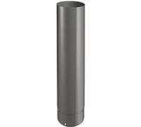Joncoux Elément droit - largeur 500 mm - Email 0.7mm - Noir mat - Ø150 G