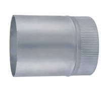Joncoux Virole de raccordement mural - aluminium - Diamètre 153 mm - Longueur 15 cm