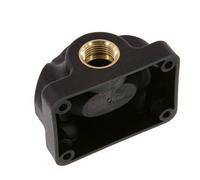 Jonction d'air murale en laiton 3 voies G 1/2'' sans trou de passage 15 Bar