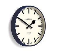 Horloge murale Tiger | Horloge de table ronde moderne | 30 cm | Bleu foncé | Horloge pour la cuisine ou le salon