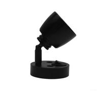 Jonikuper Lampe de lecture LED 12 V avec interrupteur pour camping-car, caravane, camping-car ou bateau, 3 W 6000 K blanc pour éclairage intérieur et maison (noir)