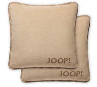 JOOP! Coussins beige foncé, Taille 50x50