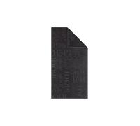 JOOP Drap de douche 80x150cm STUDIO REPEAT Basalt noir
