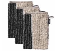 JOOP! Gant de toilette noisette / gris, Taille 16x22cm