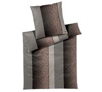 JOOP! Housse de couette marron / taupe, Taille 135x200cm