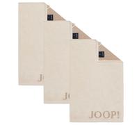 JOOP! Serviette 'Cornflower' crème / chamois, Taille One Size