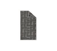 JOOP Serviette de douche 80x150cm BARS ALLOVER Platine gris clair