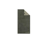 JOOP Serviette de douche 80x150cm CONTOUR DOUBLFACE Olive vert foncé