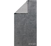 JOOP! Serviette 'Doubleface' gris / gris foncé, Taille One Size