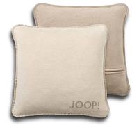 Joop! uni-Doubleface parchemin-Coussin - Sable 50 x 50 cm