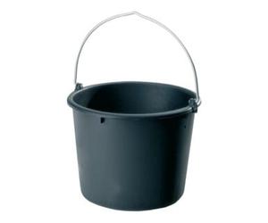 JOPA Baueimer Polyéthylène régénéré noir 10 l Quantité:1