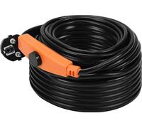 Jopassy 18m 288W Câble chauffant Protection antigel Câble chauffant Protection antigel Traçage de tuyaux autorégulant avec thermostat