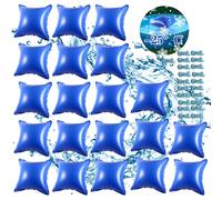 Jopassy 20pcs Pool Coussin d'hiver pour piscine Coussin d'air 122 x 122 x 60 cm, Coussin de piscine, Coussin d'air, Coussin d'hiver pour bâche de couverture de piscine Hivernage